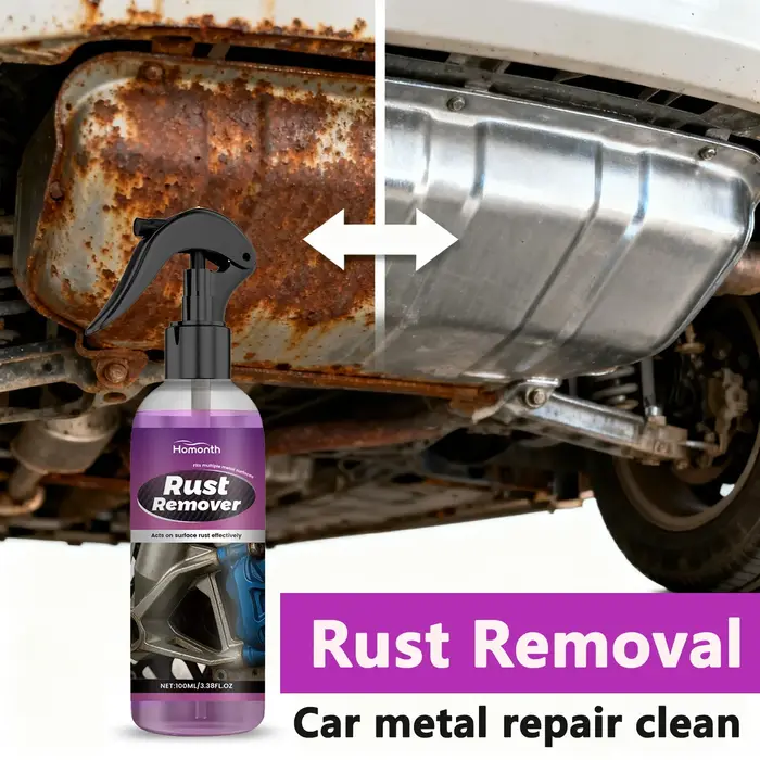 Spray anti-rouille pour voiture, sûr pour la peinture automobile, traitement des surfaces métallique