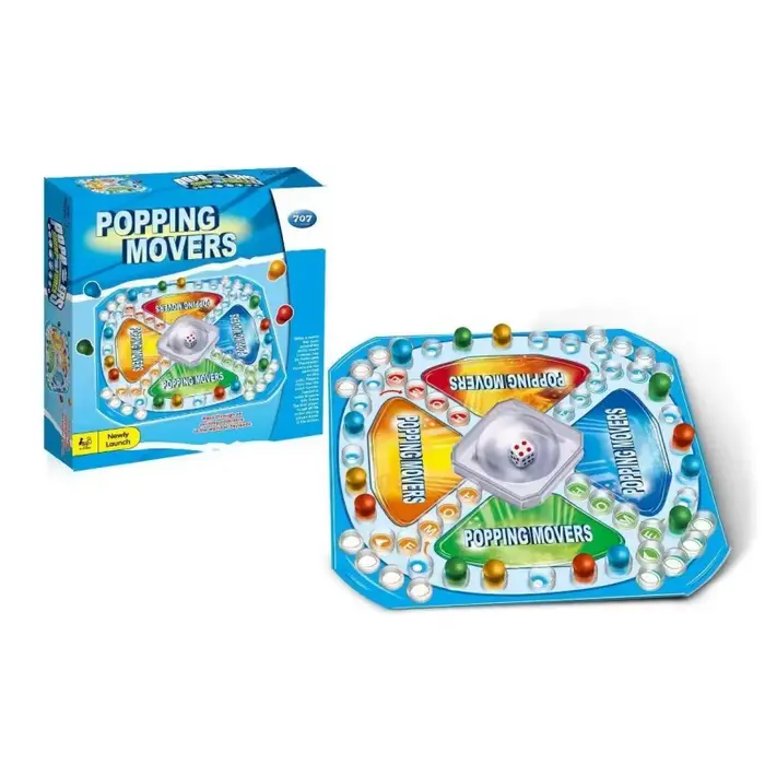 Jeu de société Ludo pour parents et enfants, puzzle, entraînement à la pensée logique, dames chinois