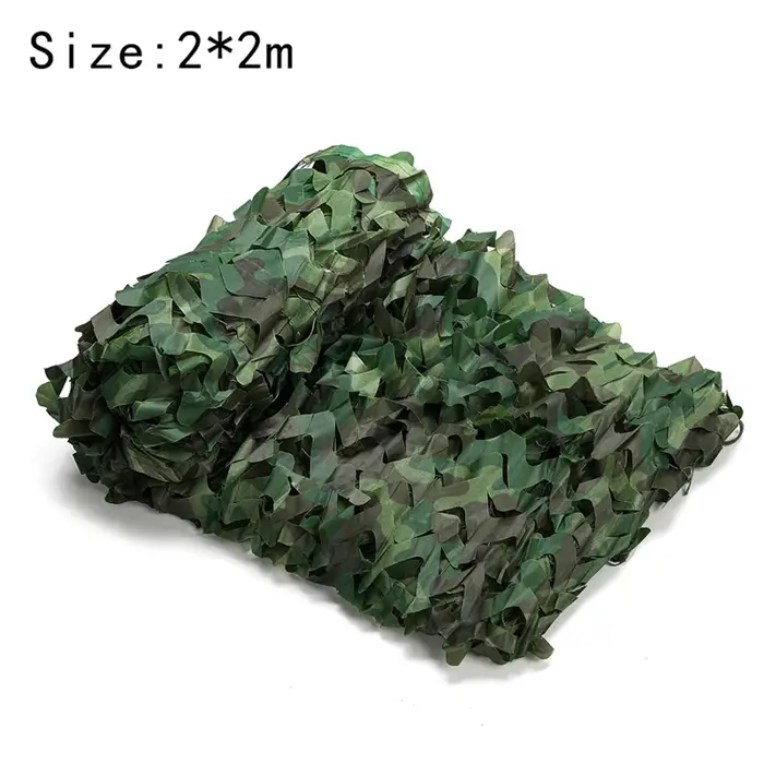 Filet de camouflage de chasse CamSolomon, entraînement, voiture, tente, auvent, ombre, maille, forêt