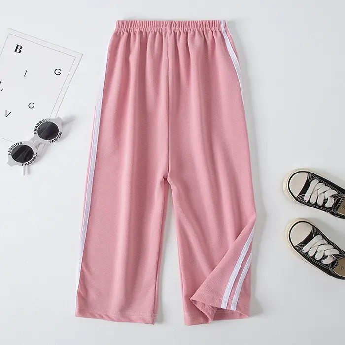 MiniInTheBox-Pantalon d'Été Fin à Jambes Larges pour Garçon et Fille, Vêtement Confortable de Loisir
