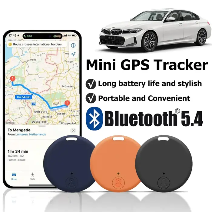Traceur GPS Bluetooth 5.0 Lenovo Mini pour animaux de compagnie