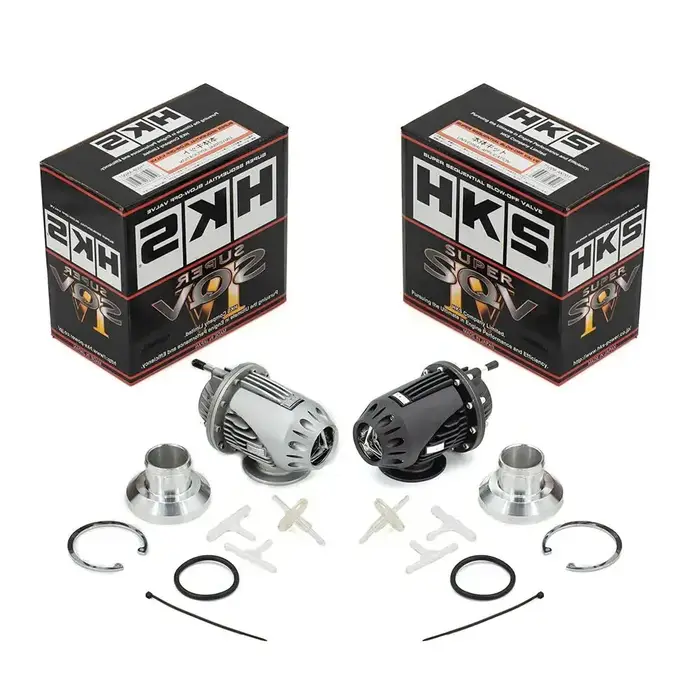Soupape de décharge universelle HKS BOV, pièces de performance turbo, boîte d'origine, adaptateur de
