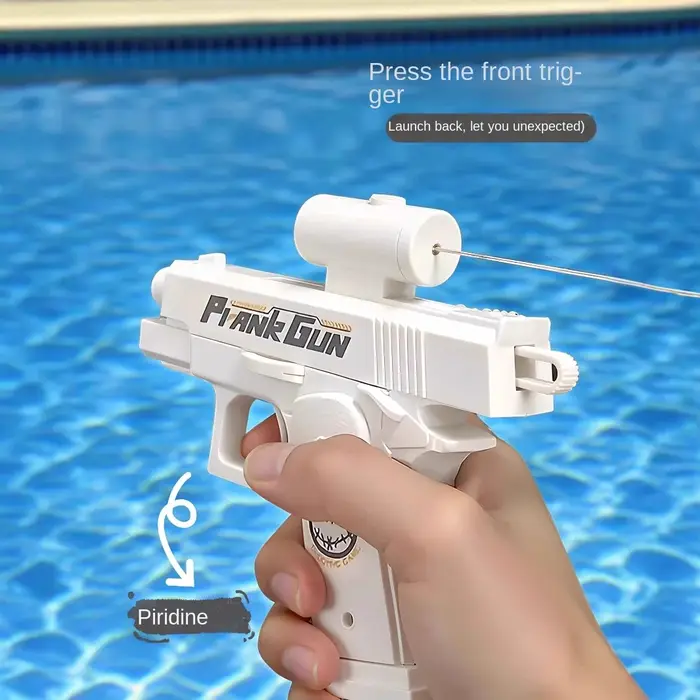 Pistolet à eau double face drôle pour enfants et adultes parties d'eau batailles d'eau plage piscine jeux d'été occasions spéciales