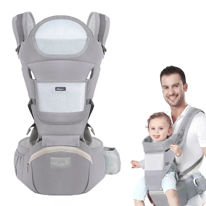 Porte-bébé ergonomique pour bébé, tabouret de taille multifonctionnel pour nouveau-né à tout-petit, 