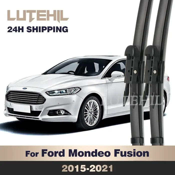 Pour Ford Mondeo Fusion 5 2015-2021 2016 2017 2018 2019 2020 balais d'essuie-glace avant pare-brise 