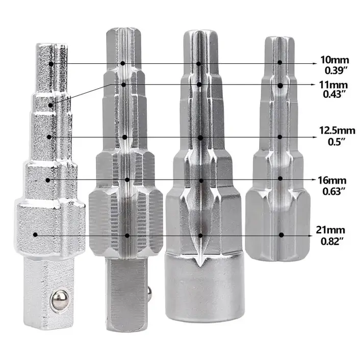 Clé à cliquet en acier au carbone, outil à main de 10 à 21mm, radiateur à tétons Durable, fourniture