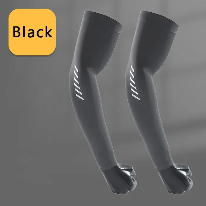 Manchons de bras pour hommes, sport, cyclisme, respirant, coudière, Protection solaire UV, Protectio