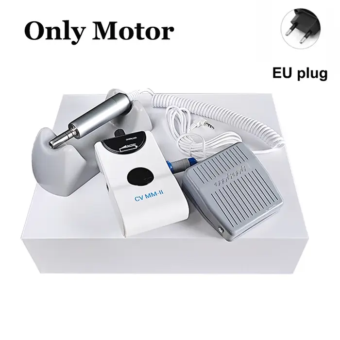 Micromoteur sans balais portable, équipement de laboratoire dentaire, moteur de type E, polissage de