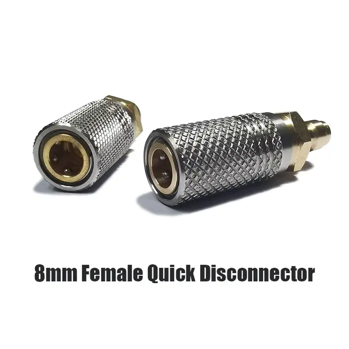 Air HPA Soft Rainbow Air Charging Quick Release Adapter Socket, 8mm Male Continents, Accessoires, 1,