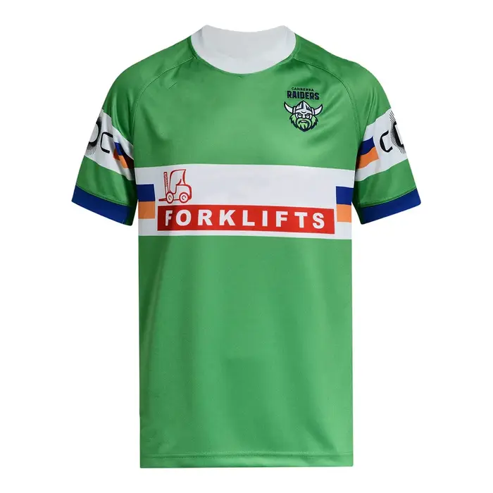 Nouveau Maillot de Rugby Raiders Australie 2026 – T-shirt Respirant et Séchage Rapide pour Hommes
