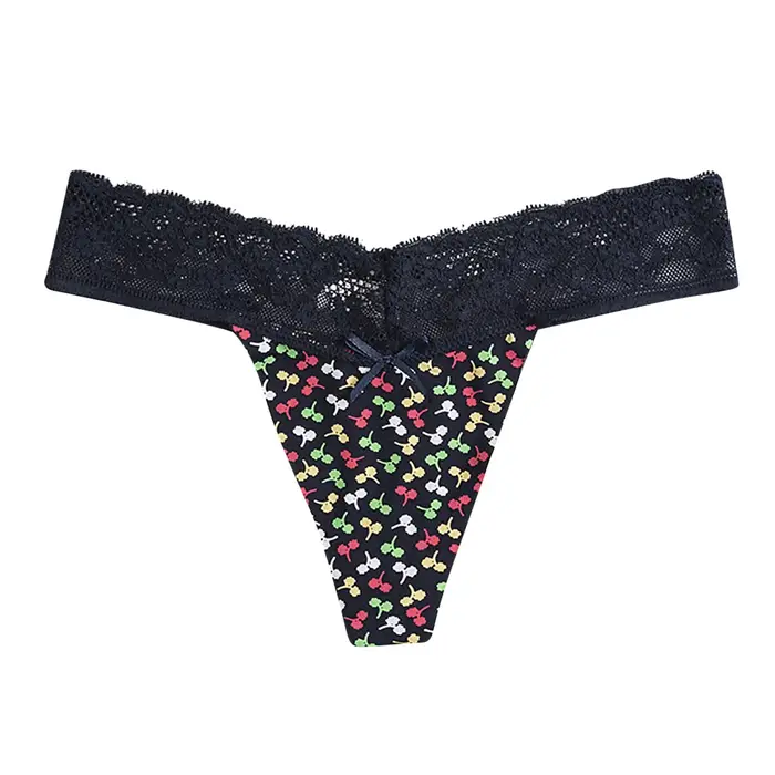 Sous-vêtements transparents taille basse pour femmes