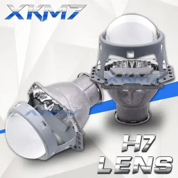 Lentille de projecteur de 3 pouces H7 pour le kit de rétrofit des phares Hella 3R G5, projie bi xeno