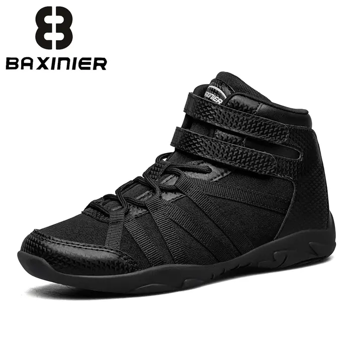 BAXINIER Chaussures de cheerleading montantes pour filles, baskets professionnelles légères pour la 