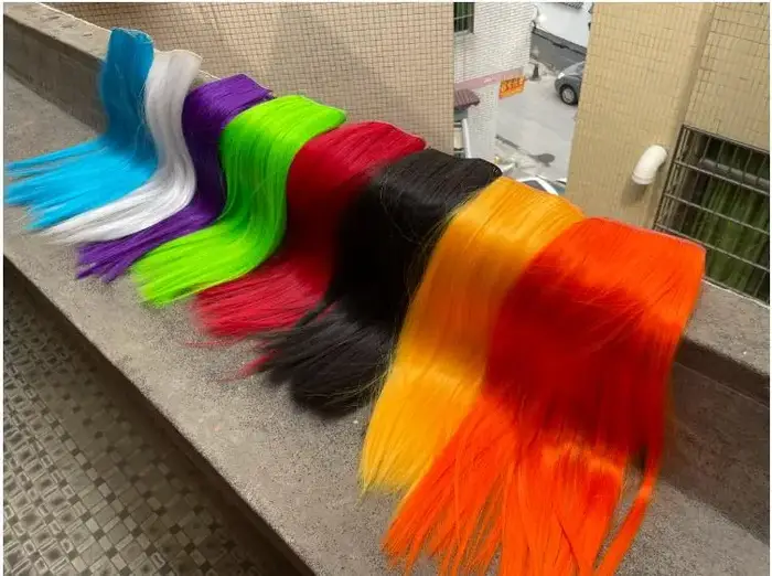 Accessoire de spectacle Lion Dance à barbe colorée pour activités de groupe, fêtes, spectacles sportifs, parades en plein air, parcs et scènes