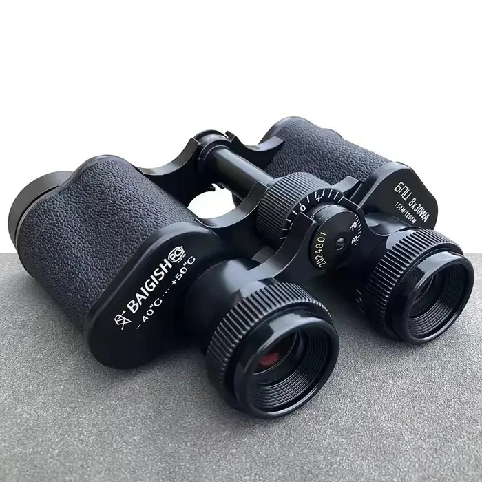 Jumelles Baigish 8x30 métal complet professionnelles étanches longue portée équipement camping chasse