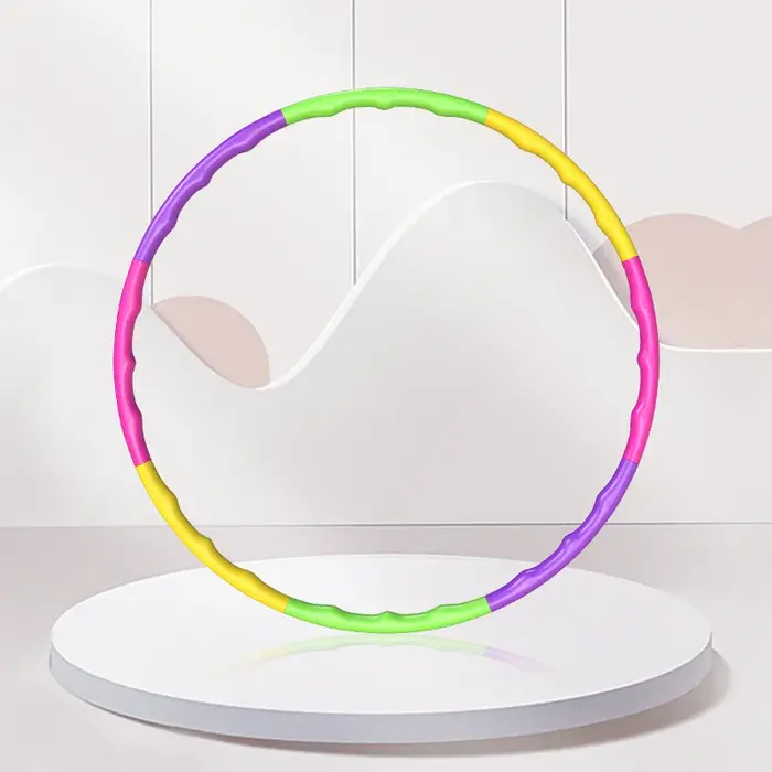 Cerceau de couleur amovible pour enfants, équipement de Sport, exercice Portable, entraînement physi