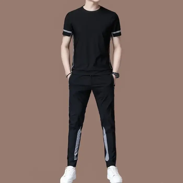 Ensemble t-shirt et pantalon Original pour homme, Jogging, Chic, survêtement, basique, grandes marqu