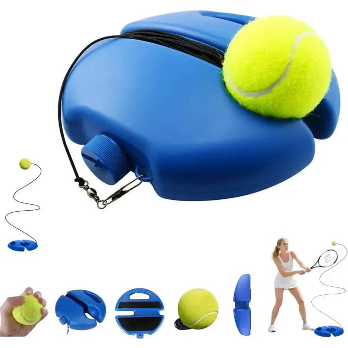 Ensemble d'équipement d'entraînement au tennis professionnel avec balle de rebond et balle d'entraînement pour améliorer votre technique et endurance occasions spéciales