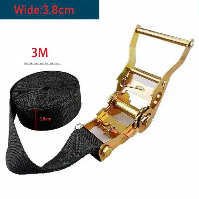 Sangle de serrage pour camion, petit tendeur à cliquet, tendeur de corde autobloquant, sangle d'emba