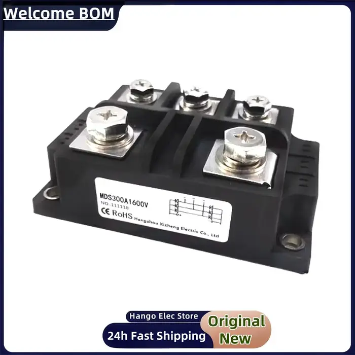 Redresseur de pont MDS300A-16 300A 1600V, encapsulation, composant électronique, redresseur de pont