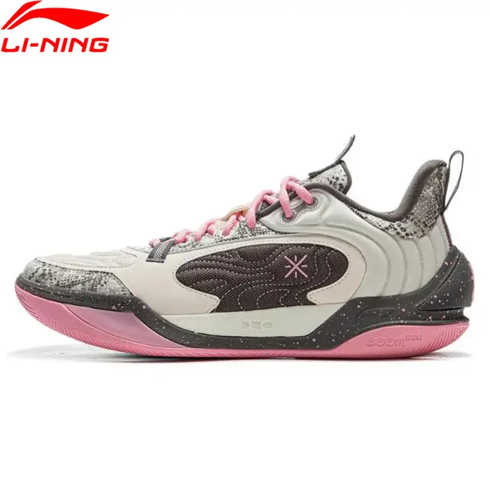 Li-Ning Chaussures de basket-ball WADE ICE 2 V2 pour hommes, chaussures de sport BOOM Cushion Stable
