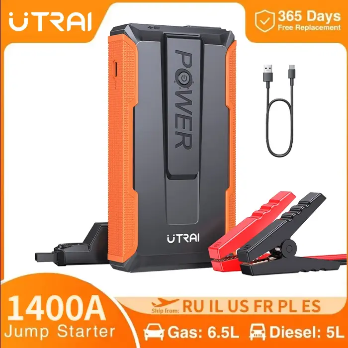 UTRAI démarreur de saut automatique 1400A batterie externe Portable démarreur de saut de voiture dém