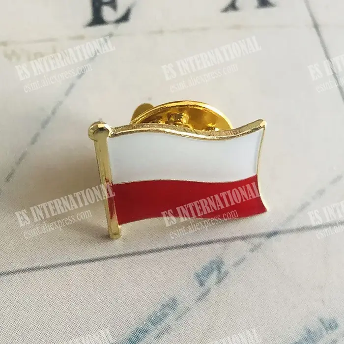 Épingles à revers drapeau National de la pologne