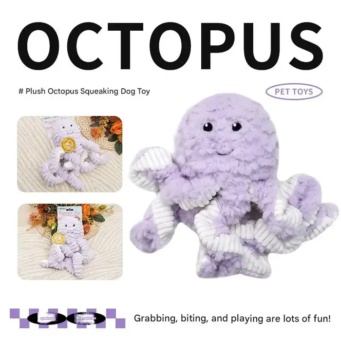 Jouets en peluche pour chiens grinçants pour l'ennui