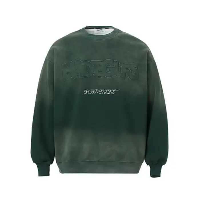 Sweat-shirt pour hommes et femmes, vêtements de rue, nouvelle tendance, industrie lourde, délavé, br