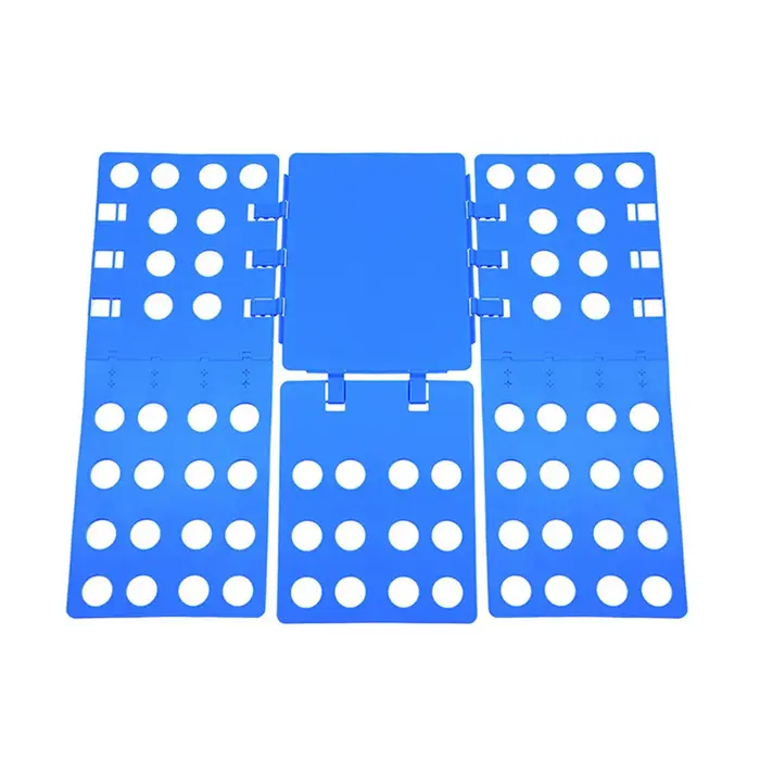 Planche de pliage rapide pour t-shirts adultes, pliable et réglable, en plastique, pour buanderie