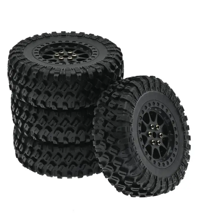 Pour MN D90 MN98 MN99S MN82 WPL C14 C24 C34 B14 B24 70mm pince de pneu roue RC voiture mise à niveau
