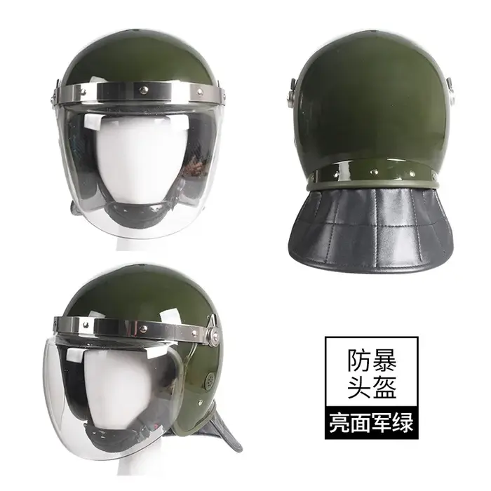 Casque de sécurité spécial anti-émeute, casque de sécurité, casque de service, en matériau en fibre 