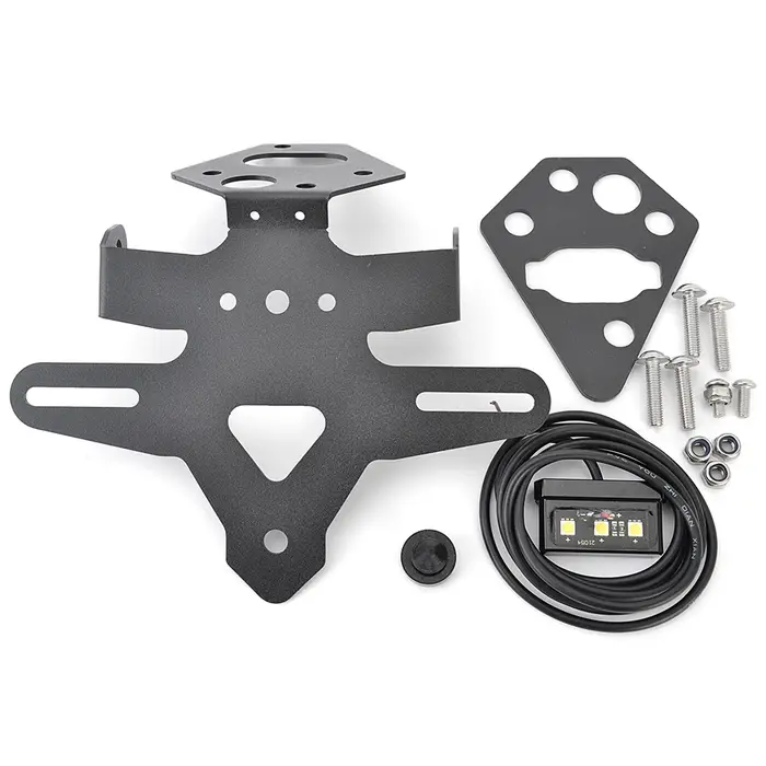 Support de plaque d'immatriculation de moto avec éclairage de plaque, pour Triumph 765R 2025 TR Stre