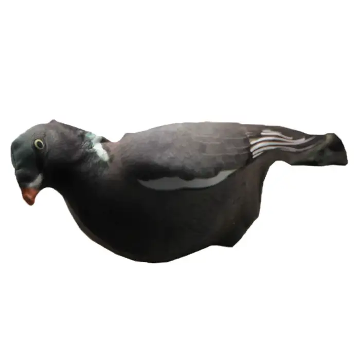 Leurres pigeon chasse 3D réalistes GUGULUZA - 5/10 pièces tissu flexible appât oiseau pour chasse