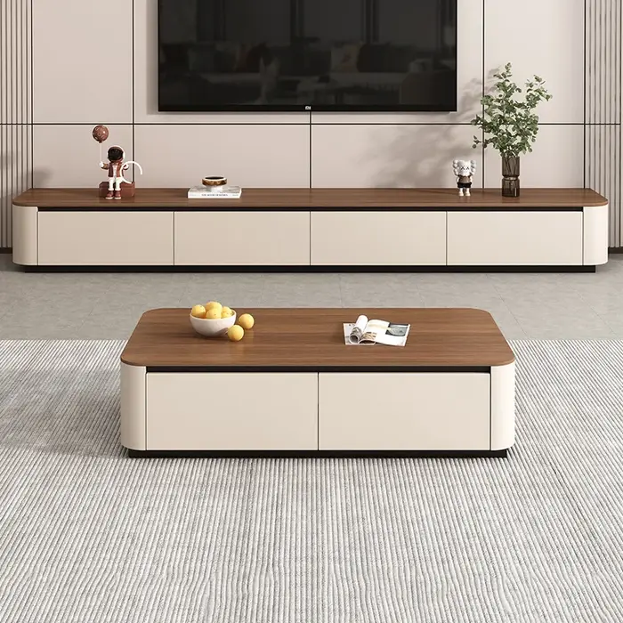 Meubles tv universels Funky bas professionnel vintage Simple coffre-fort rectangle grande table tv e