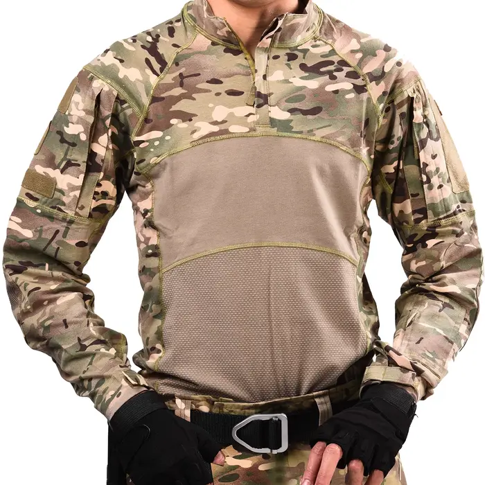 HAN WILD-Chemise de sniper camouflage pour hommes