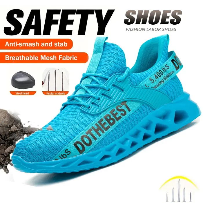 Chaussures de sécurité hommes pour baskets de travail femmes