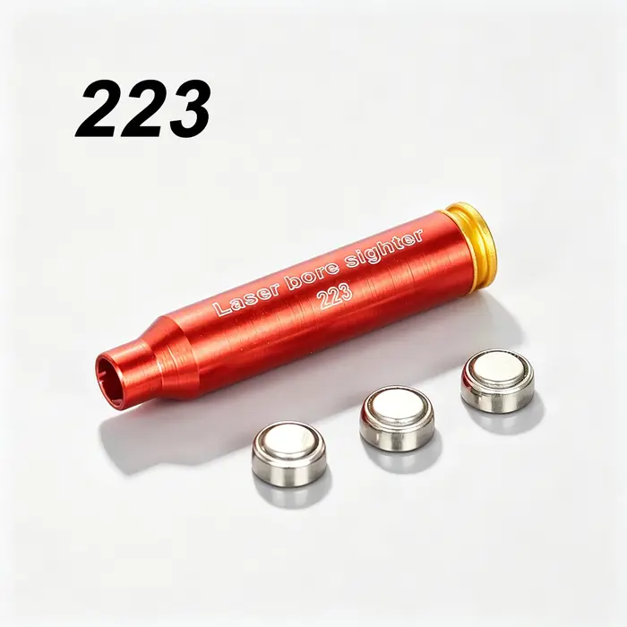 Calibre 12GA 20GA 5.45x39 7.62x39 9x19mm .223 .308 .338 Red La-ser Bore Sighter pour l'entraînement 