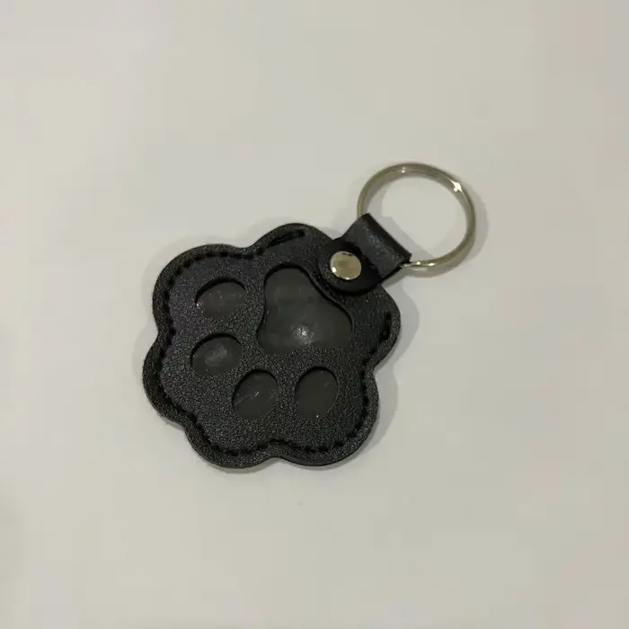Porte-clés de rangement de cheveux de chien et de chat, pendentif mignon de sac, porte-clés de voitu
