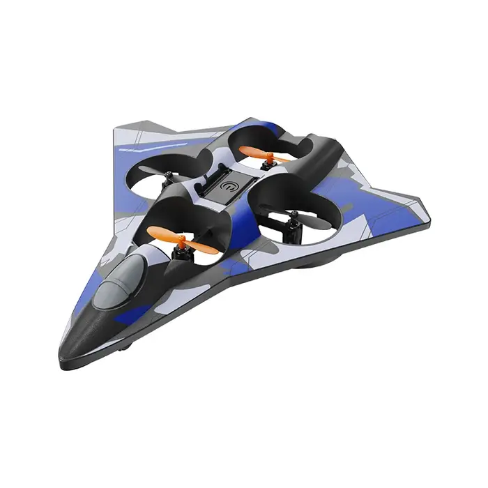 Nouveau Drone Avion de Chasse en Mousse 2.4G avec LED, Résistant aux Chocs, Jouet Hélicoptère pour E