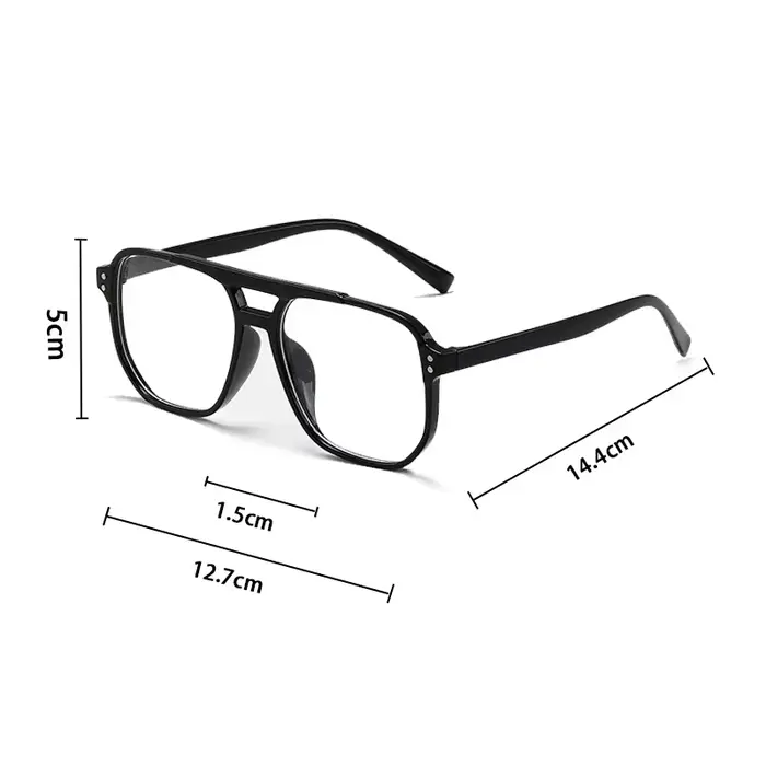 Lunettes de soleil carrées rétro pour femmes et hommes, lunettes de soleil polygonales noires vintag