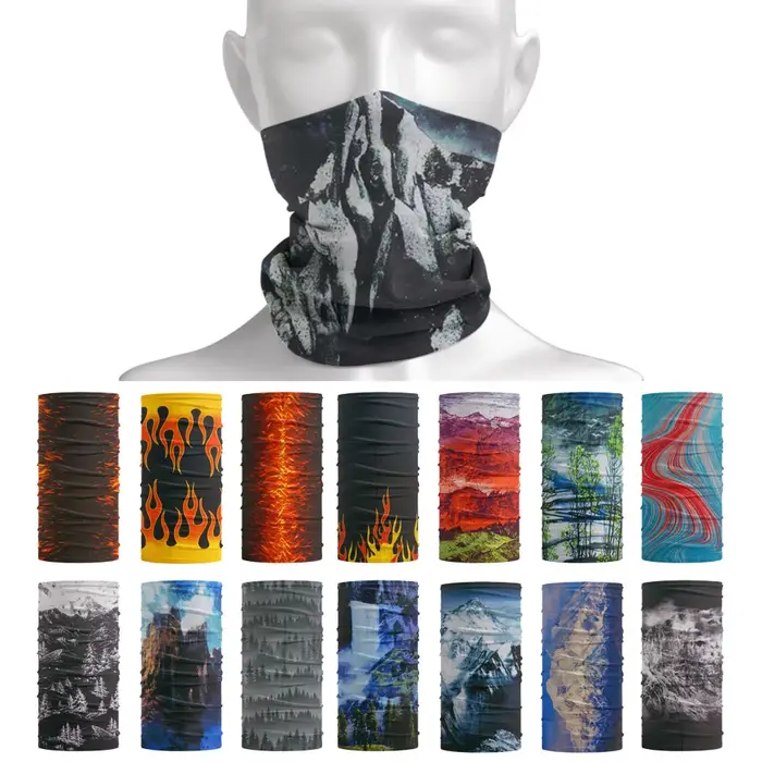 Foulard tubulaire sans couture Danas pour hommes et femmes, idéal pour la randonnée et le camping, c