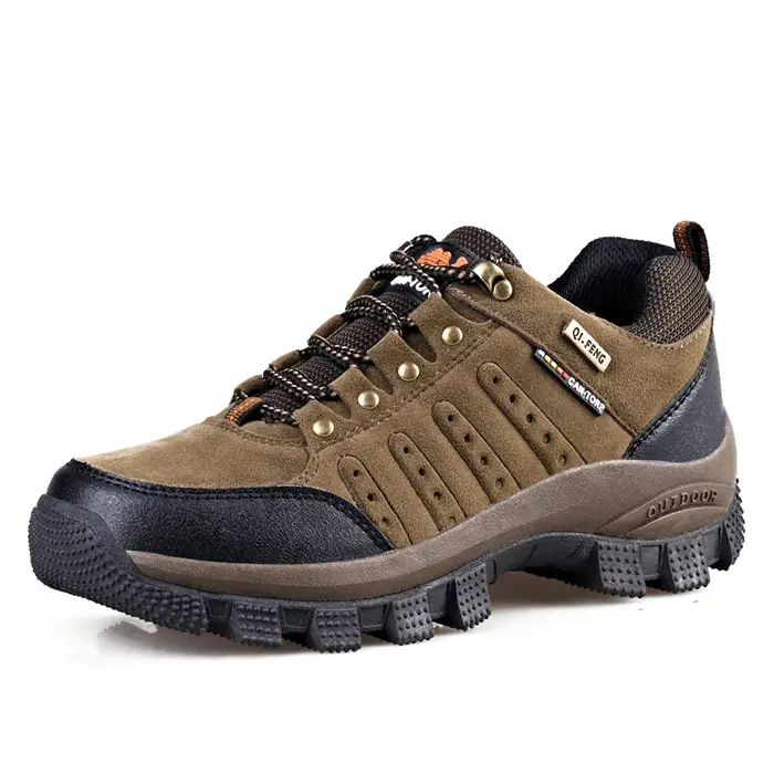 Chaussures de randonnée HIKEUP en microfibre respirante pour homme et femme, idéales pour le trekking, la chasse et le sport de plein air