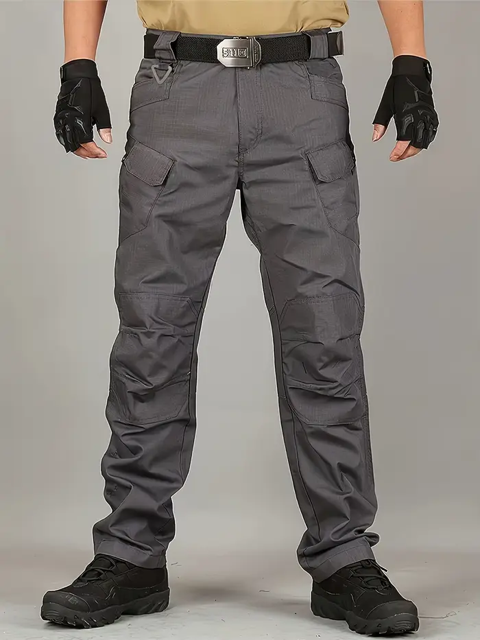 Pantalon cargo léger grande taille homme printemps été tactique loose chasse confortable