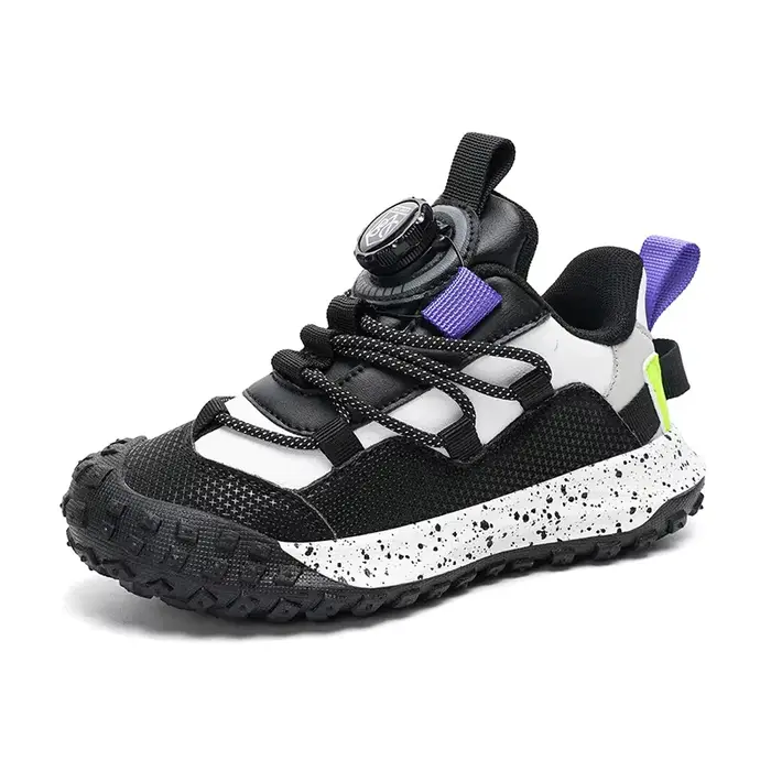 Chaussures de basket-ball pour enfants, chaussures de course confortables et antidérapantes pour ent