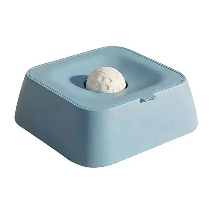 Liquid Slow Dog Bowls Anti-slip Ball-shaped Bone Soup Dog Licking Bowl Licking Bowl for Healthy Eati