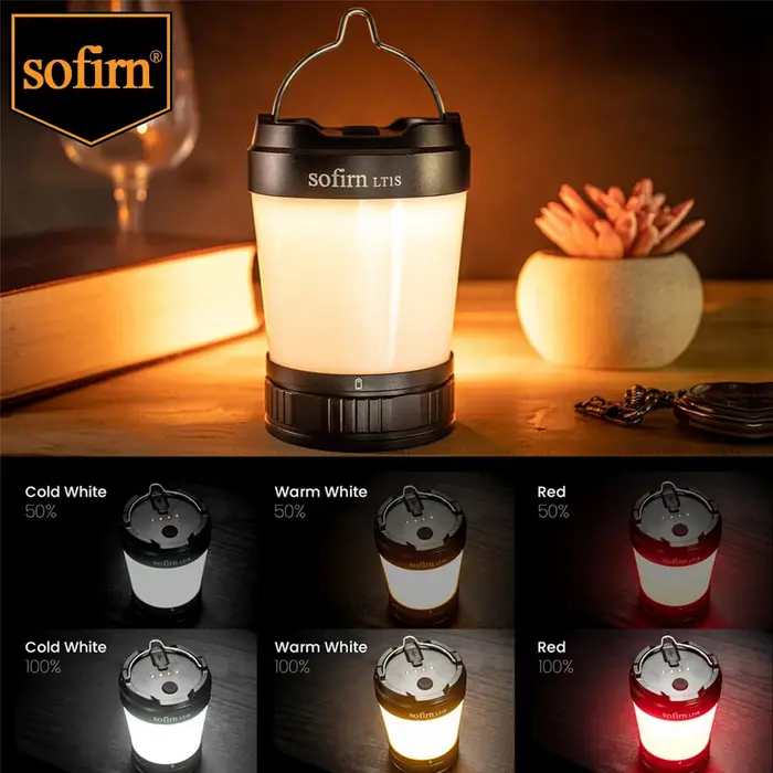 Sofirn – lanterne Portable LT1S USB C 21700 Rechargeable, torche puissante, lanterne d'urgence, pour