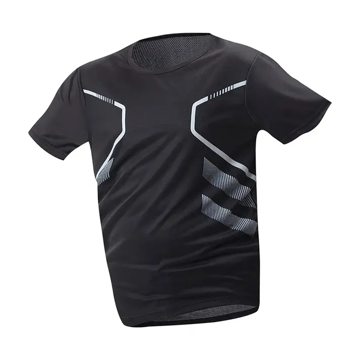 1/3 pièces hommes quatre saisons imprimé à manches courtes sport Fitness séchage rapide confortable 