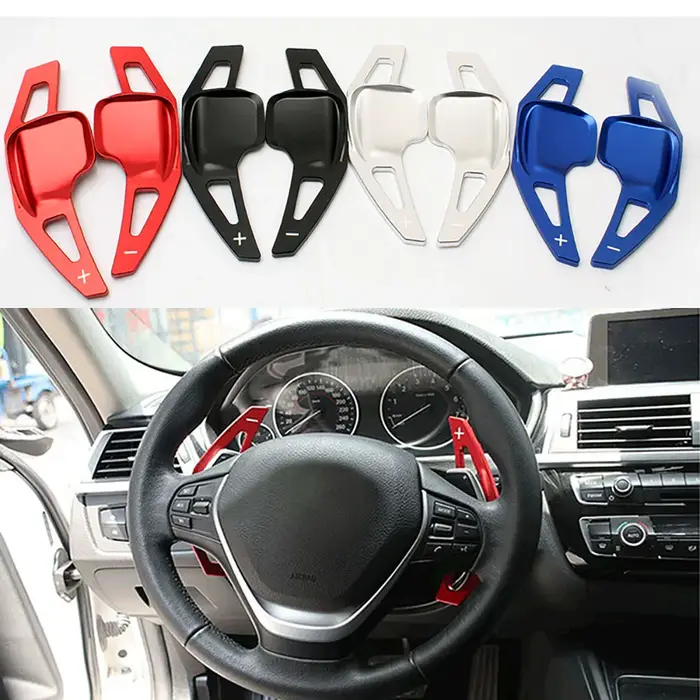 Palette de Changement de Vitesse en Aluminium pour Volant, Extension pour BMW Série 3 5 F30 F32 F10 