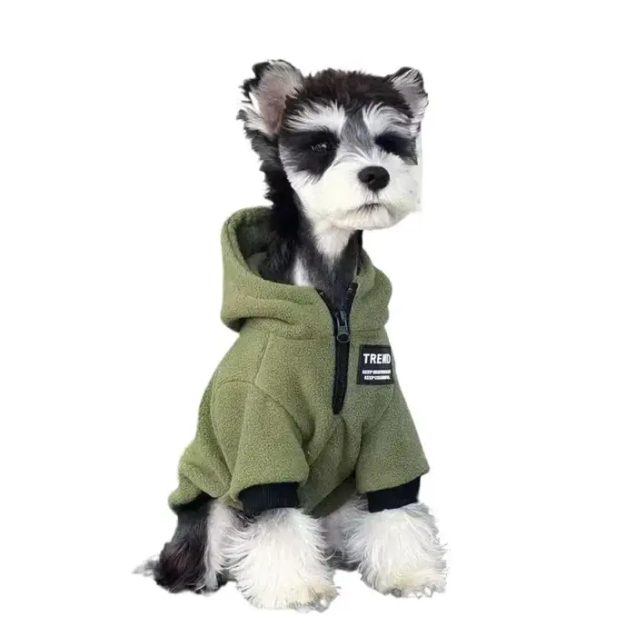 Vêtement pour chien, sweat-shirt chaud pour chien, veste coupe-vent, sweat-shirt épais pour animaux